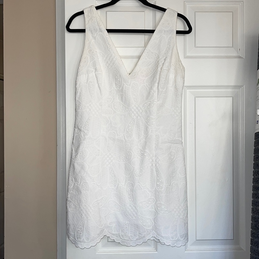 White Lilly Pulitzer dress